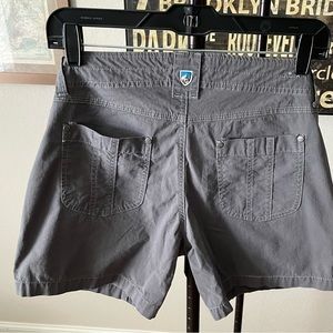 Kuhl gray shorts size 4